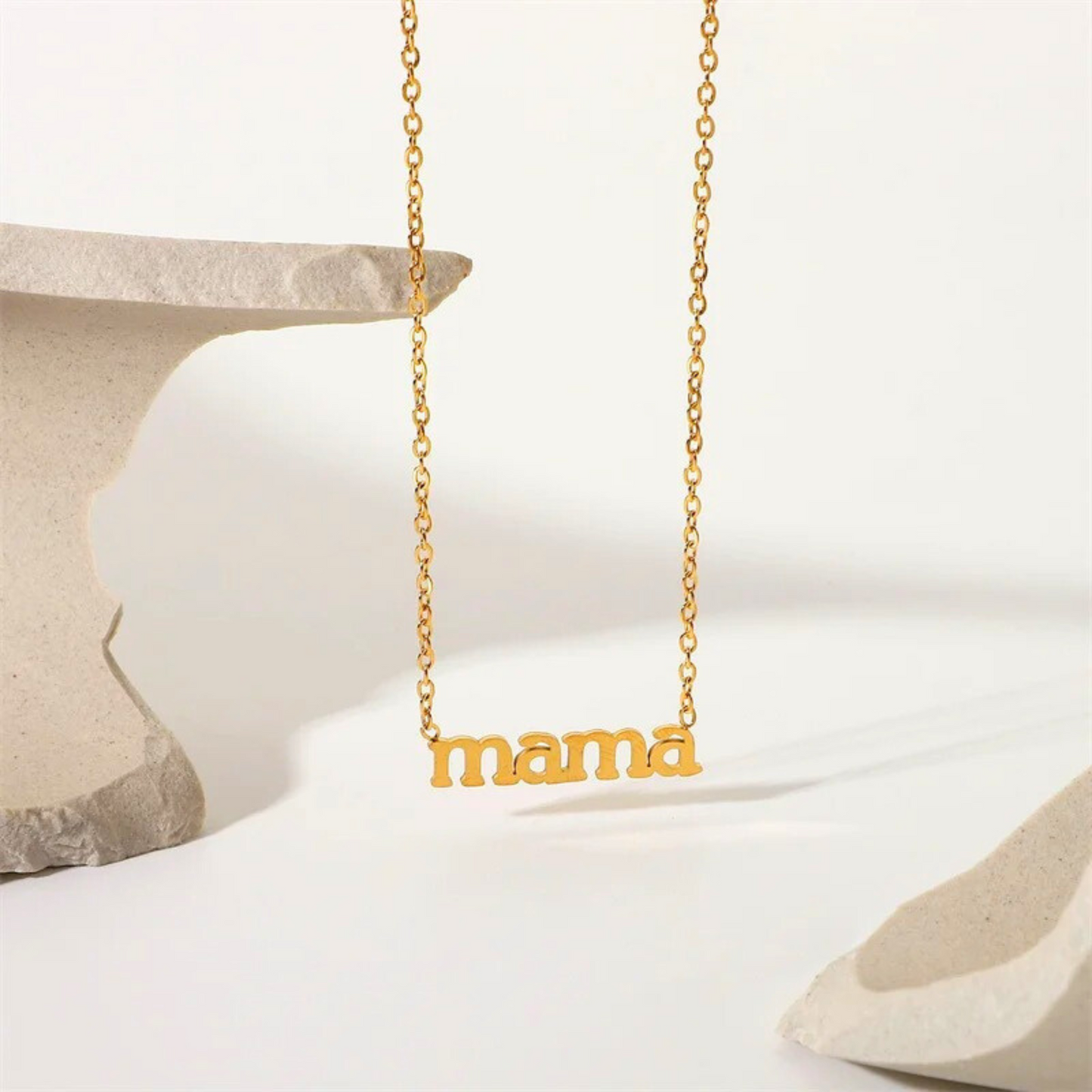 Eternal Gold-Toned Mama Necklace